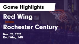Red Wing  vs Rochester Century  Game Highlights - Nov. 28, 2023