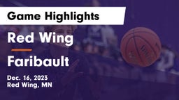 Red Wing  vs Faribault  Game Highlights - Dec. 16, 2023