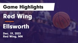 Red Wing  vs Ellsworth  Game Highlights - Dec. 19, 2023
