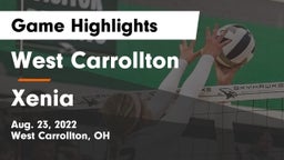 West Carrollton  vs Xenia  Game Highlights - Aug. 23, 2022