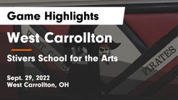 West Carrollton  vs Stivers School for the Arts  Game Highlights - Sept. 29, 2022
