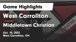 West Carrollton  vs Middletown Christian  Game Highlights - Oct. 10, 2022