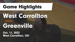 West Carrollton  vs Greenville  Game Highlights - Oct. 11, 2022