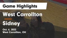 West Carrollton  vs Sidney  Game Highlights - Oct. 6, 2022