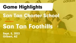 San Tan Charter School vs San Tan Foothills  Game Highlights - Sept. 5, 2022