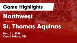 Northwest  vs St. Thomas Aquinas  Game Highlights - Dec. 11, 2018