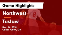 Northwest  vs Tuslaw  Game Highlights - Dec. 14, 2018