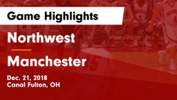 Northwest  vs Manchester  Game Highlights - Dec. 21, 2018