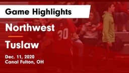 Northwest  vs Tuslaw  Game Highlights - Dec. 11, 2020