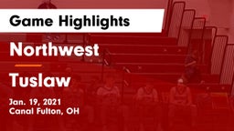 Northwest  vs Tuslaw  Game Highlights - Jan. 19, 2021