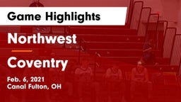 Northwest  vs Coventry  Game Highlights - Feb. 6, 2021