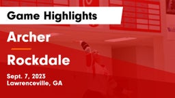 Archer  vs Rockdale Game Highlights - Sept. 7, 2023