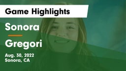 Sonora  vs Gregori  Game Highlights - Aug. 30, 2022