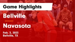 Bellville  vs Navasota  Game Highlights - Feb. 3, 2023