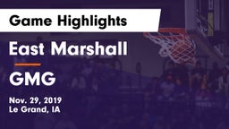 East Marshall  vs GMG  Game Highlights - Nov. 29, 2019