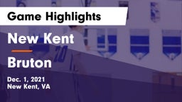 New Kent  vs Bruton  Game Highlights - Dec. 1, 2021