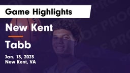 New Kent  vs Tabb  Game Highlights - Jan. 13, 2023