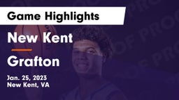 New Kent  vs Grafton  Game Highlights - Jan. 25, 2023