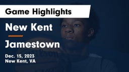 New Kent  vs Jamestown  Game Highlights - Dec. 15, 2023