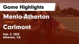 Menlo-Atherton  vs Carlmont  Game Highlights - Feb. 9, 2023