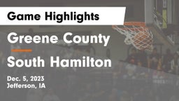 Greene County  vs South Hamilton   Game Highlights - Dec. 5, 2023