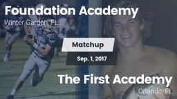 Matchup: Foundation Academy vs. The First Academy 2017