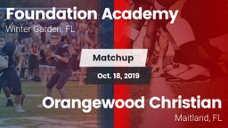 Matchup: Foundation Academy vs. Orangewood Christian  2019