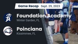 Recap: Foundation Academy  vs. Poinciana  2023