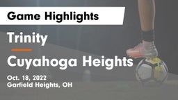 Trinity  vs Cuyahoga Heights  Game Highlights - Oct. 18, 2022