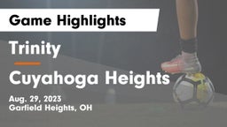 Trinity  vs Cuyahoga Heights  Game Highlights - Aug. 29, 2023