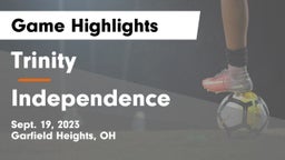 Trinity  vs Independence  Game Highlights - Sept. 19, 2023