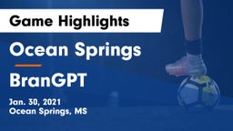 Ocean Springs  vs BranGPT Game Highlights - Jan. 30, 2021
