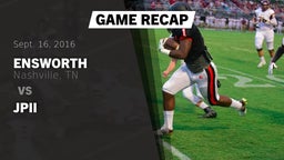 Recap: Ensworth  vs. JPII 2016