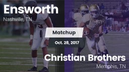 Matchup: Ensworth  vs. Christian Brothers  2017