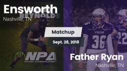 Matchup: Ensworth  vs. Father Ryan  2018