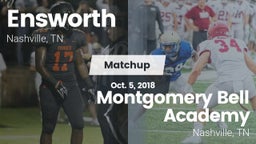Matchup: Ensworth  vs. Montgomery Bell Academy 2018