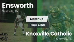Matchup: Ensworth  vs. Knoxville Catholic  2019