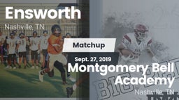 Matchup: Ensworth  vs. Montgomery Bell Academy 2019