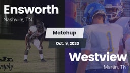 Matchup: Ensworth  vs. Westview  2020