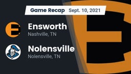 Recap: Ensworth  vs. Nolensville  2021