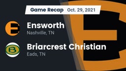 Recap: Ensworth  vs. Briarcrest Christian  2021