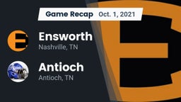 Recap: Ensworth  vs. Antioch  2021