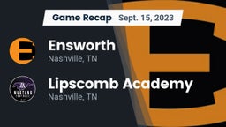 Recap: Ensworth  vs. Lipscomb Academy 2023