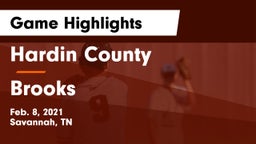 Hardin County  vs Brooks  Game Highlights - Feb. 8, 2021