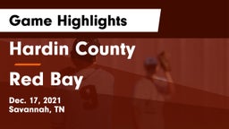 Hardin County  vs Red Bay  Game Highlights - Dec. 17, 2021