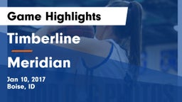 Timberline  vs Meridian  Game Highlights - Jan 10, 2017