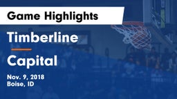 Timberline  vs Capital  Game Highlights - Nov. 9, 2018