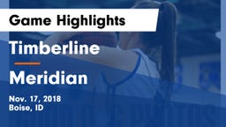 Timberline  vs Meridian  Game Highlights - Nov. 17, 2018