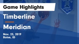 Timberline  vs Meridian  Game Highlights - Nov. 23, 2019