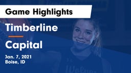 Timberline  vs Capital  Game Highlights - Jan. 7, 2021
